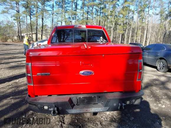 2011 Ford F-150 XLT with VIN 1FTFW1ET3BFC08634, listed as a IAAI auction lot 41452275 with 219,800 mi miles. Bid and sale history available at carsss.com. Image 17.