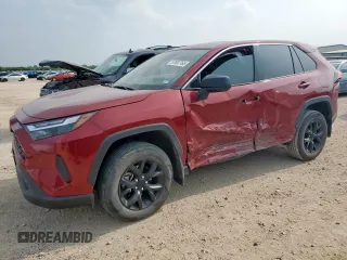 2023 Toyota RAV4 LE z VIN 2T3H1RFV0PW257852, wystawiony jako Copart lot #57687765 z przebiegiem 40 132 mil mil oraz Szkoda całkowita • Salvage title. Historia ofert i sprzedaży dostępna na DreamBid. Obrazek 1.