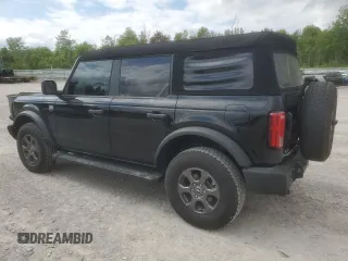 2024 Ford Bronco Big Bend z VIN 1FMDE7BH0RLA72175, wystawiony jako Copart lot #61061865 z przebiegiem 10 842 mil mil oraz Szkoda całkowita • Salvage title. Historia ofert i sprzedaży dostępna na DreamBid. Obrazek 2.
