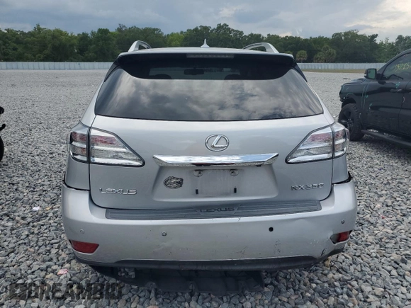 2011 Lexus RX 350 with VIN 2T2ZK1BA0BC044081, listed as a Copart auction lot 55827005 with 192,181 mi miles and Salvage Title. Bid and sale history available at DreamBid. Image 6.