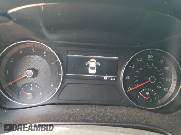 2024 Kia Forte LXS with VIN 3KPF24AD5RE698431, listed as a Copart auction lot 61328364 with 23,113 mi miles and Salvage Title. Bid and sale history available at DreamBid. Image 9.