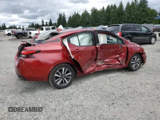 2021 Nissan Versa SV z VIN 3N1CN8EV9ML889734, wystawiony jako Copart lot #62571105 z przebiegiem 71 558 mil mil oraz Szkoda całkowita • Salvage title. Historia ofert i sprzedaży dostępna na DreamBid. Obrazek 3.