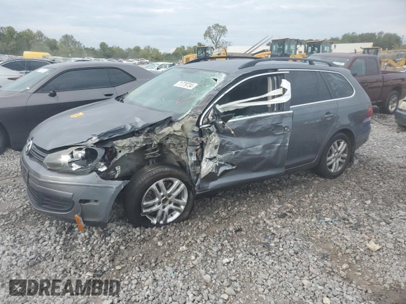 2014 Volkswagen Jetta SportWagen TDI w/Sunroof with VIN 3VWML7AJ9EM626382, listed as a Copart auction lot 71779734 with 143,750 mi miles and Salvage Title. Bid and sale history available at carsss.com. Image 1.
