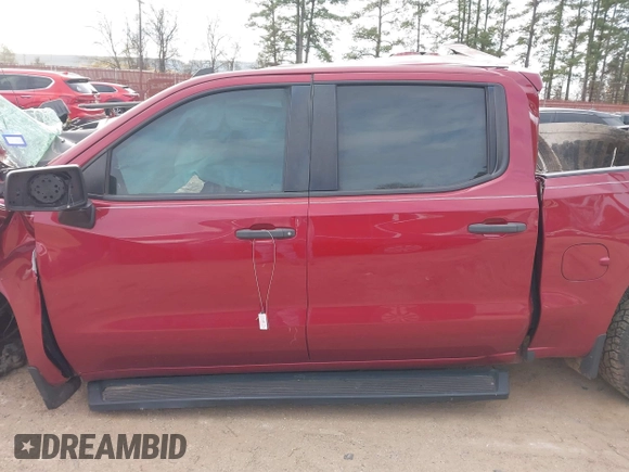 2020 Chevrolet Silverado 1500 Custom with VIN 3GCPWBEK6LG217622, listed as a IAAI auction lot 41374300 with 1 mi miles. Bid and sale history available at carsss.com. Image 15.