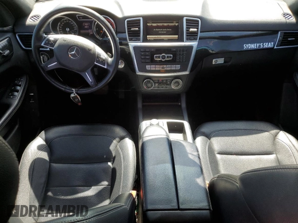 2014 Mercedes-Benz M 350 with VIN 4JGDA2EB6EA333756, listed as a Copart auction lot 55463035 with 246,819 mi miles and Salvage Title. Bid and sale history available at DreamBid. Image 8.