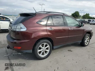 2008 Lexus RX 350 z VIN JTJHK31U582853443, wystawiony jako Copart lot #60173415 z przebiegiem 225 417 mil mil oraz Czysty tytuł • Clean title. Historia ofert i sprzedaży dostępna na DreamBid. Obrazek 3.