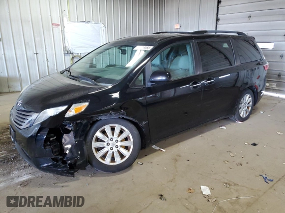 2015 Toyota Sienna Ltd with VIN 5TDDK3DC0FS102454, listed as a Copart auction lot 50228365 with 99,930 mi miles and Clean Title. Bid and sale history available at carsss.com. Image 1.