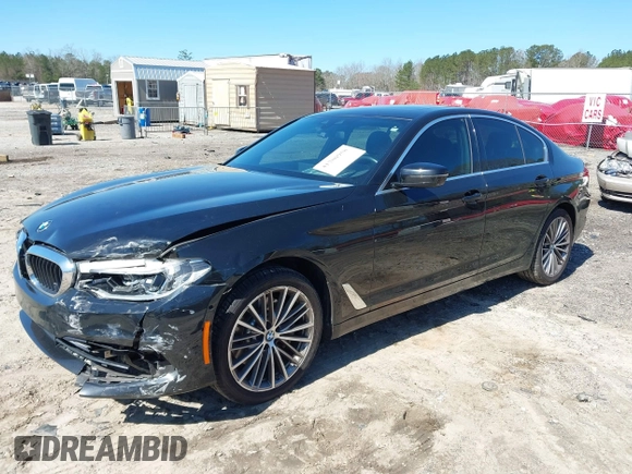 2020 BMW 5 Series 530i with VIN WBAJR3C09LWW61161, listed as a IAAI auction lot 41780958 with 62,277 mi miles and . Bid and sale history available at DreamBid. Image 2.
