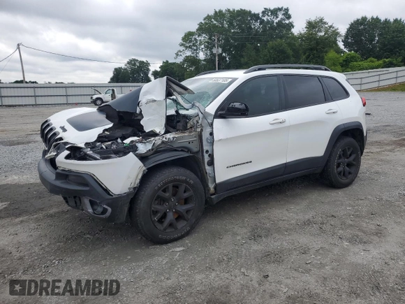 2018 Jeep Cherokee Trailhawk с VIN 1C4PJMBB8JD532673, выставлен на аукционе Copart как лот 58537105 с пробегом 185 827 миль миль и Списание • Salvage title. История ставок и продаж доступна на DreamBid. Изображение 1.