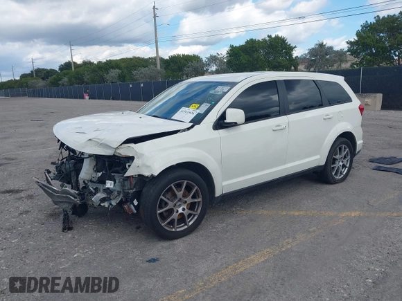 2019 Dodge Journey GT with VIN 3C4PDCEG6KT693690, listed as a IAAI auction lot 41511926 with 109,316 mi miles and . Bid and sale history available at DreamBid. Image 2.