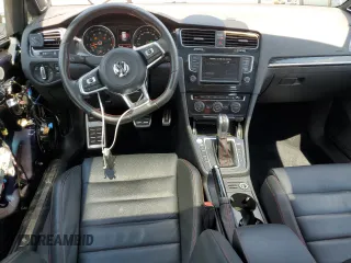 2017 Volkswagen Golf GTI S with VIN 3VW4T7AU9HM052039, listed as a Copart auction lot 60202614 with 103,626 mi miles and Salvage Title. Bid and sale history available at carsss.com. Image 8.