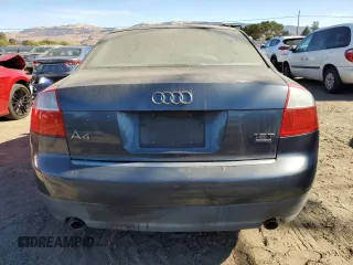 2002 Audi A4 1.8T with VIN WAULC68EX2A314031, listed as a Copart auction lot 77676604 with 84,862 mi miles and Clean Title. Bid and sale history available at carsss.com. Image 6.