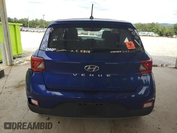 2023 Hyundai Venue SE with VIN KMHRB8A35PU225957, listed as a Copart auction lot 84863704 with 23,872 mi miles and Salvage Title. Bid and sale history available at DreamBid. Image 6.