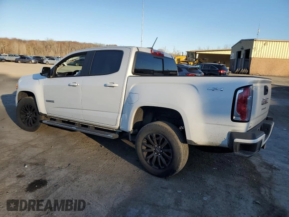 2021 GMC Canyon 4WD Elevation with VIN 1GTG6CEN5M1183804, listed as a Copart auction lot 81024784 with 0 mi miles and Salvage Title. Bid and sale history available at carsss.com. Image 2.