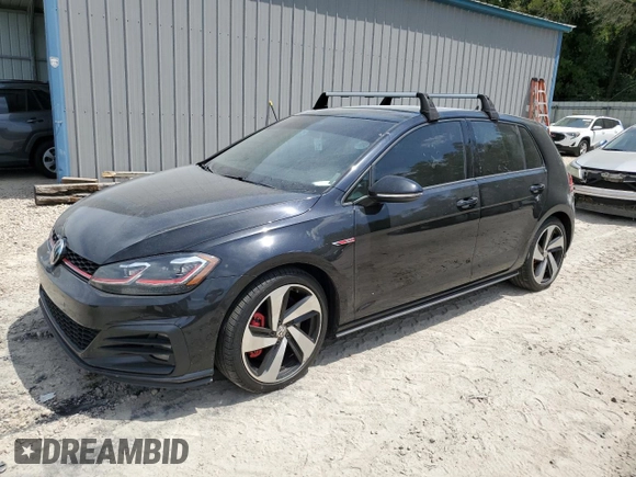 2018 Volkswagen Golf GTI S with VIN 3VW447AU6JM296878, listed as a Copart auction lot 54147375 with 131,311 mi miles and Clean Title. Bid and sale history available at carsss.com. Image 1.