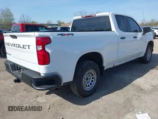 2019 Chevrolet Silverado 1500 Work Truck with VIN 1GCRYAEH0KZ337755, listed as a IAAI auction lot 42071414 with 46,623 mi miles and . Bid and sale history available at DreamBid. Image 4.