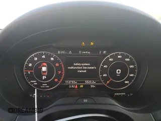 2017 Audi A3 Sedan Premium Plus with VIN WAUGUGFF8H1076138, listed as a Copart auction lot 86173614 with 112,733 mi miles and Salvage Title. Bid and sale history available at carsss.com. Image 9.