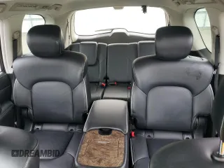 2021 Infiniti QX80 Luxe with VIN JN8AZ2AE3M9267803, listed as a Copart auction lot 55650725 with 55,544 mi miles and Salvage Title. Bid and sale history available at DreamBid. Image 10.