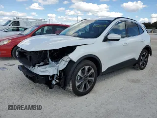 2024 Ford Escape Platinum with VIN 1FMCU9JA4RUA21383, listed as a Copart auction lot 77818584 with 2,002 mi miles and Salvage Title. Bid and sale history available at carsss.com. Image 1.