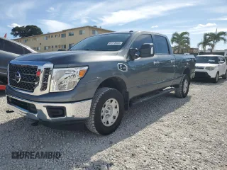 2018 Nissan Titan XD S with VIN 1N6BA1F31JN520349, listed as a Copart auction lot 41378955 with 154,297 mi miles and Clean Title. Bid and sale history available at carsss.com. Image 1.