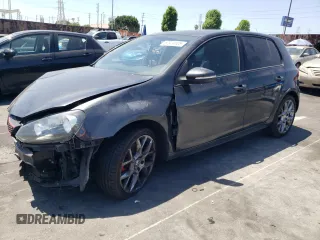 2013 Volkswagen GTI Driver's Edition with VIN WVWHD7AJ1DW116690, listed as a Copart auction lot 57914105 with 106,744 mi miles and Salvage title. Bid and sale history available at DreamBid. Image 1.