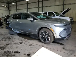 2024 Chevrolet Equinox EV LT with VIN 3GN7DLRR4RS248030, listed as a Copart auction lot 51100795 with 2,084 mi miles and Salvage Title. Bid and sale history available at DreamBid. Image 4.