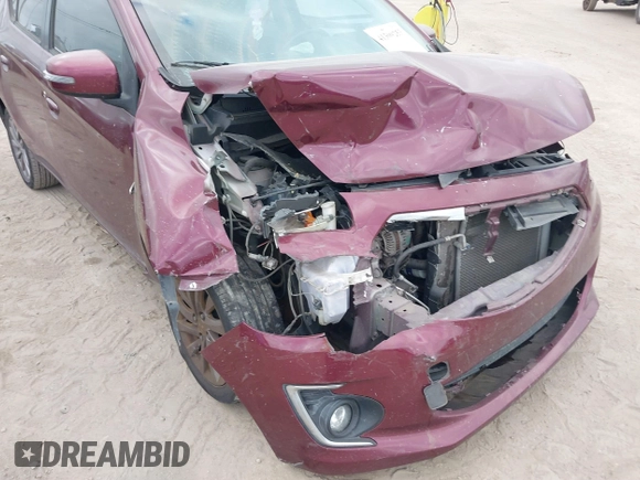 2017 Mitsubishi Mirage G4 SE with VIN ML32F4FJXHHF19834, listed as a IAAI auction lot 41309253 with 101,491 mi miles. Bid and sale history available at carsss.com. Image 6.