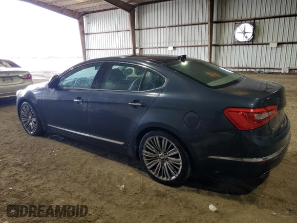 2014 Kia Cadenza Premium with VIN KNALN4D73E5144789, listed as a Copart auction lot 86185304 with 129,962 mi miles and Clean Title. Bid and sale history available at carsss.com. Image 2.