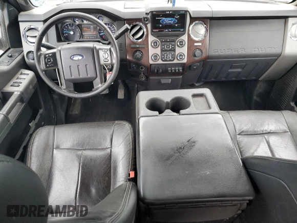 2015 Ford F-350 Platinum with VIN 1FT8W3BT3FEA80237, listed as a Copart auction lot 62143485 with 291,283 mi miles and Salvage title. Bid and sale history available at DreamBid. Image 8.
