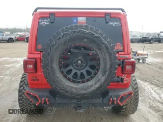 2018 Jeep Wrangler Unlimited Rubicon z VIN 1C4HJXFN3JW148119, wystawiony jako Copart lot #85839454 z przebiegiem Nie podano mil oraz Szkoda całkowita • Salvage title. Historia ofert i sprzedaży dostępna na DreamBid. Obrazek 6.