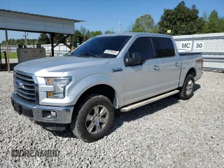 2016 Ford F-150 XLT with VIN 1FTEW1EF6GKF40216, listed as a Copart auction lot 52339435 with 127,245 mi miles and Salvage Title. Bid and sale history available at carsss.com. Image 1.