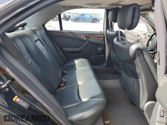 2002 Mercedes-Benz S 500 with VIN WDBNG75J92A289239, listed as a Copart auction lot 59052135 with Not provided miles and Salvage title. Bid and sale history available at DreamBid. Image 10.