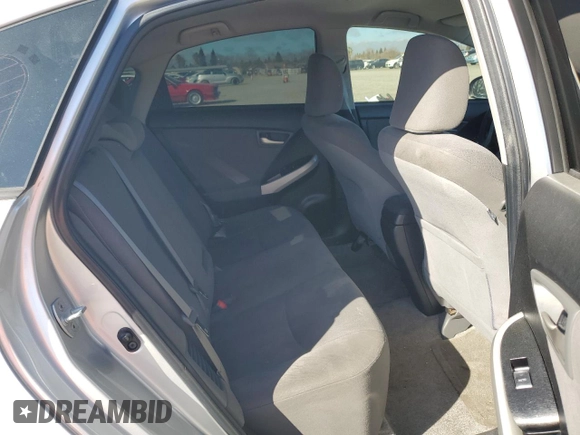 2013 Toyota Prius One with VIN JTDKN3DU6D5671593, listed as a Copart auction lot 46945655 with 139,683 mi miles and Salvage Title. Bid and sale history available at DreamBid. Image 10.