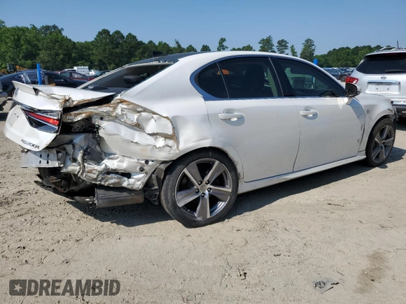 2016 Lexus GS 200t with VIN JTHBA1BLXGA002053, listed as a Copart auction lot 61637355 with 153,757 mi miles and Salvage title. Bid and sale history available at DreamBid. Image 3.