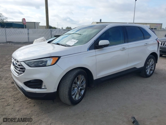 2019 Ford Edge Titanium with VIN 2FMPK3K93KBB11919, listed as a IAAI auction lot 41613148 with 61,053 mi miles. Bid and sale history available at carsss.com. Image 20.