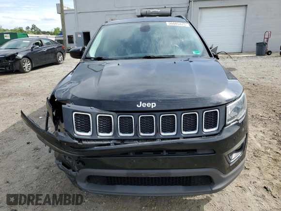 2018 Jeep Compass Latitude с VIN 3C4NJDBB0JT103397, выставлен на аукционе Copart как лот 56085475 с пробегом 108 509 миль миль и Списание • Salvage title. История ставок и продаж доступна на DreamBid. Изображение 5.