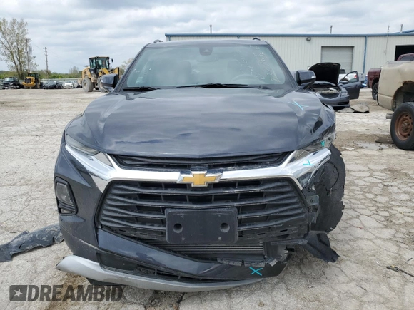2022 Chevrolet Blazer LT z VIN 3GNKBCR46NS232765, wystawiony jako Copart lot #52862355 z przebiegiem 30 632 mil mil oraz Szkoda całkowita • Salvage title. Historia ofert i sprzedaży dostępna na DreamBid. Obrazek 5.