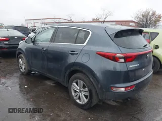 2017 Kia Sportage LX with VIN KNDPMCAC8H7217649, listed as a IAAI auction lot 40843857 with 146,881 mi miles and . Bid and sale history available at carsss.com. Image 3.