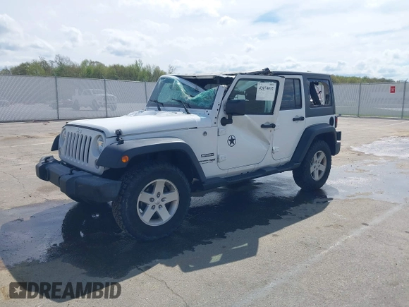 2018 Jeep Wrangler Unlimited Sport S with VIN 1C4BJWDG3JL810853, listed as a IAAI auction lot 42074032 with 141,942 mi miles and . Bid and sale history available at DreamBid. Image 18.