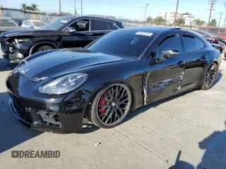 2020 Porsche Panamera GTS with VIN WP0AG2A71LL145378, listed as a Copart auction lot 64332205 with Not provided miles and Salvage title. Bid and sale history available at DreamBid. Image 1.