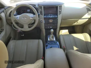 2014 Infiniti QX70 with VIN JN8CS1MW3EM412803, listed as a Copart auction lot 47872215 with 100,717 mi miles and Salvage Title. Bid and sale history available at carsss.com. Image 8.