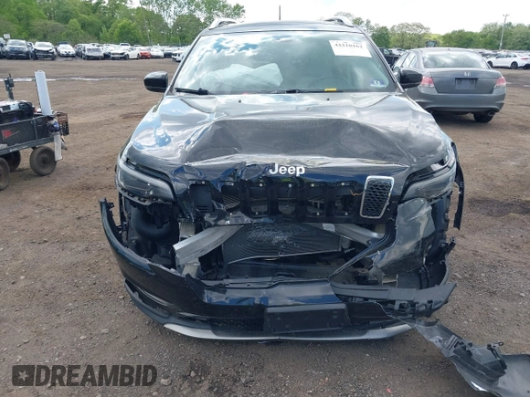 2019 Jeep Cherokee Limited with VIN 1C4PJMDX6KD457370, listed as a IAAI auction lot 42210162 with 50,303 mi miles and . Bid and sale history available at DreamBid. Image 17.