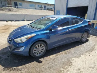 2016 Hyundai Elantra SE with VIN KMHDH4AE9GU601398, listed as a Copart auction lot 49423875 with 60,984 mi miles and Salvage Title. Bid and sale history available at carsss.com. Image 1.
