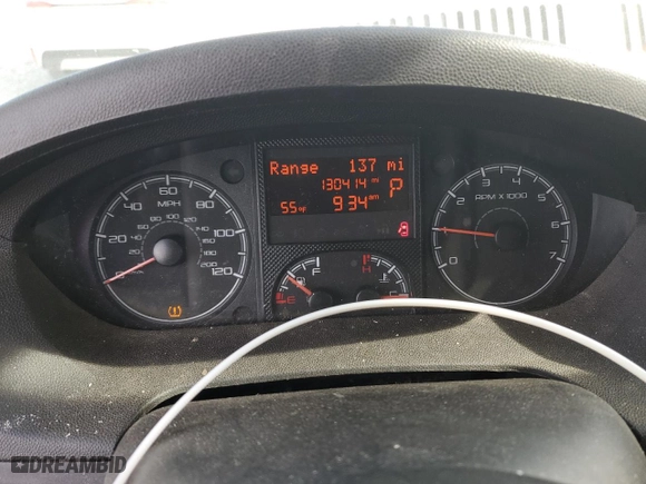 2016 Ram ProMaster Cargo Van with VIN 3C6TRVDG1GE129641, listed as a Copart auction lot 47180765 with 130,414 mi miles and Salvage Title. Bid and sale history available at carsss.com. Image 9.