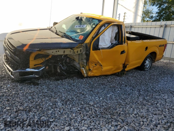2018 Ford F-150 XL with VIN 1FTMF1E51JKF44507, listed as a Copart auction lot 75211074 with Not Provided miles and Salvage Title. Bid and sale history available at carsss.com. Image 1.