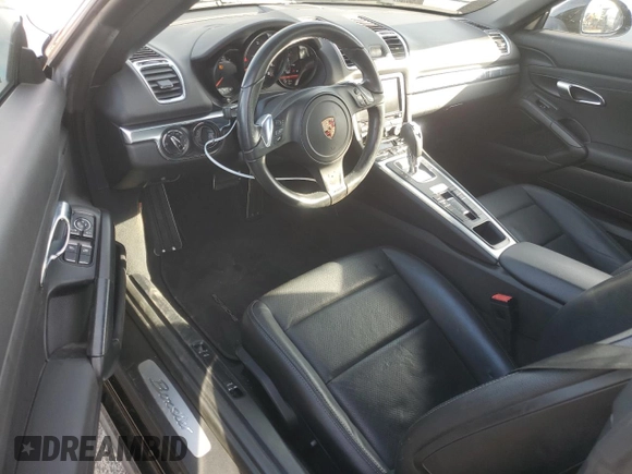2014 Porsche Boxster with VIN WP0CA2A84ES121667, listed as a Copart auction lot 87510945 with 62,689 mi miles and Salvage title. Bid and sale history available at DreamBid. Image 8.