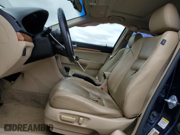 2008 Acura TSX Nav with VIN JH4CL96908C000040, listed as a Copart auction lot 59428855 with 113,682 mi miles and Salvage title. Bid and sale history available at DreamBid. Image 7.