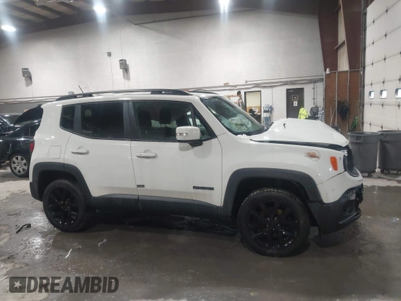 2017 Jeep Renegade Latitude with VIN ZACCJBBB9HPG18671, listed as a IAAI auction lot 41554578 with 75,248 mi miles. Bid and sale history available at carsss.com. Image 13.