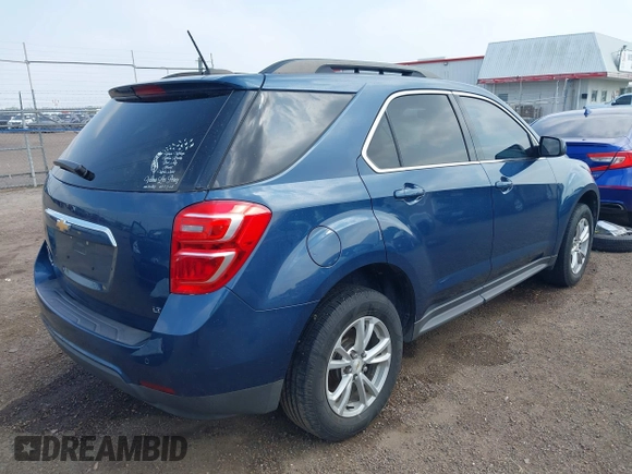 2017 Chevrolet Equinox LT with VIN 2GNALCEK8H6217071, listed as a IAAI auction lot 41924381 with 100,549 mi miles and . Bid and sale history available at DreamBid. Image 4.