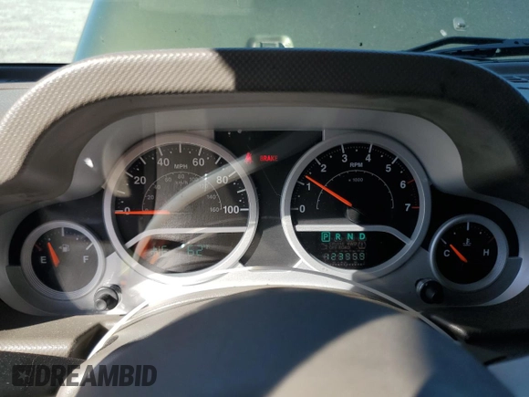 2008 Jeep Wrangler Unlimited Sahara with VIN 1J4GA59148L504608, listed as a Copart auction lot 52400325 with 123,959 mi miles and Salvage Title. Bid and sale history available at carsss.com. Image 9.